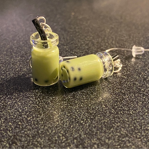 Boba Earrings - Six colors, handmade - Picture 4 of 7